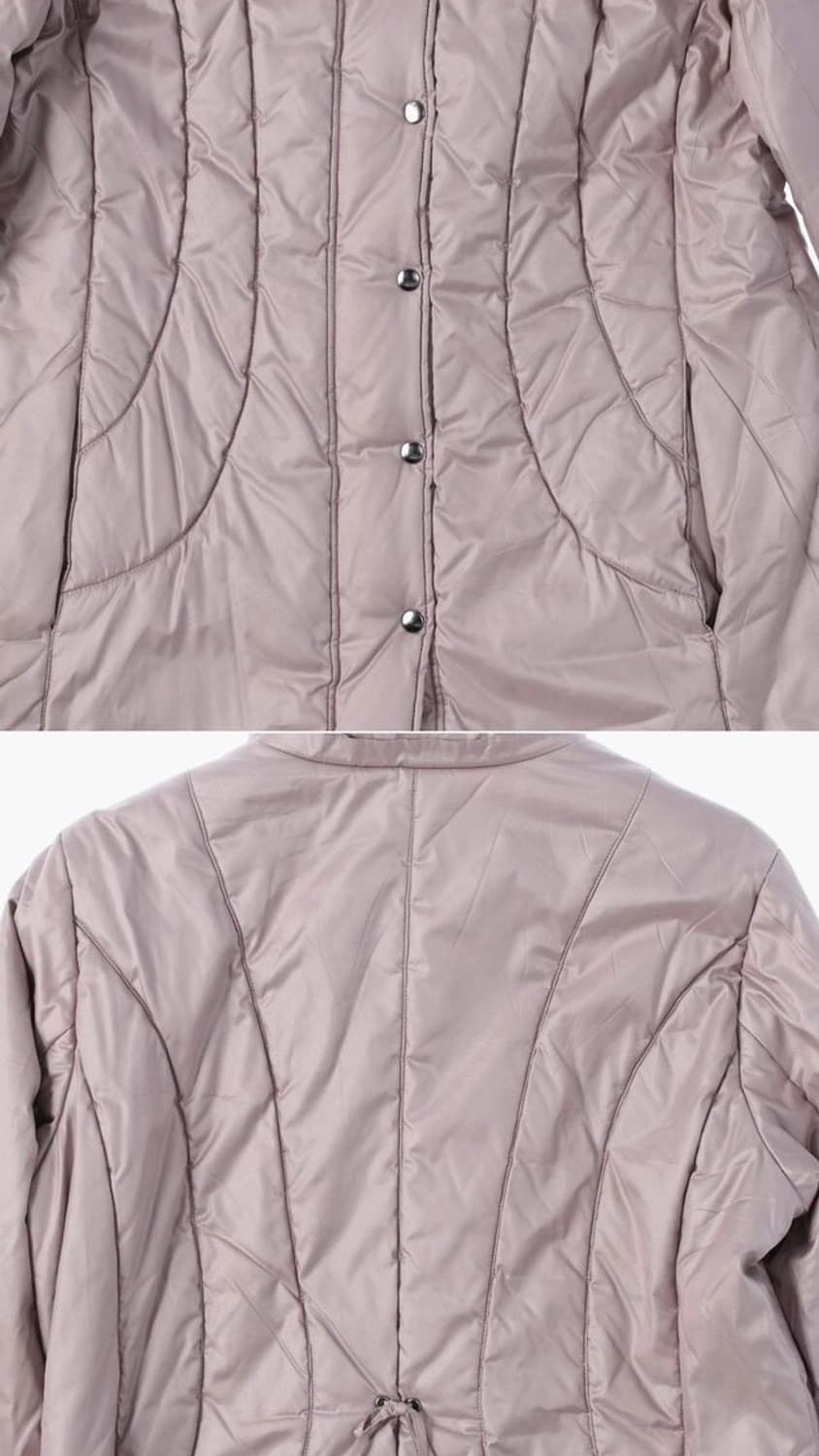 Dusty Pink Quilted Coat 상품이미지2