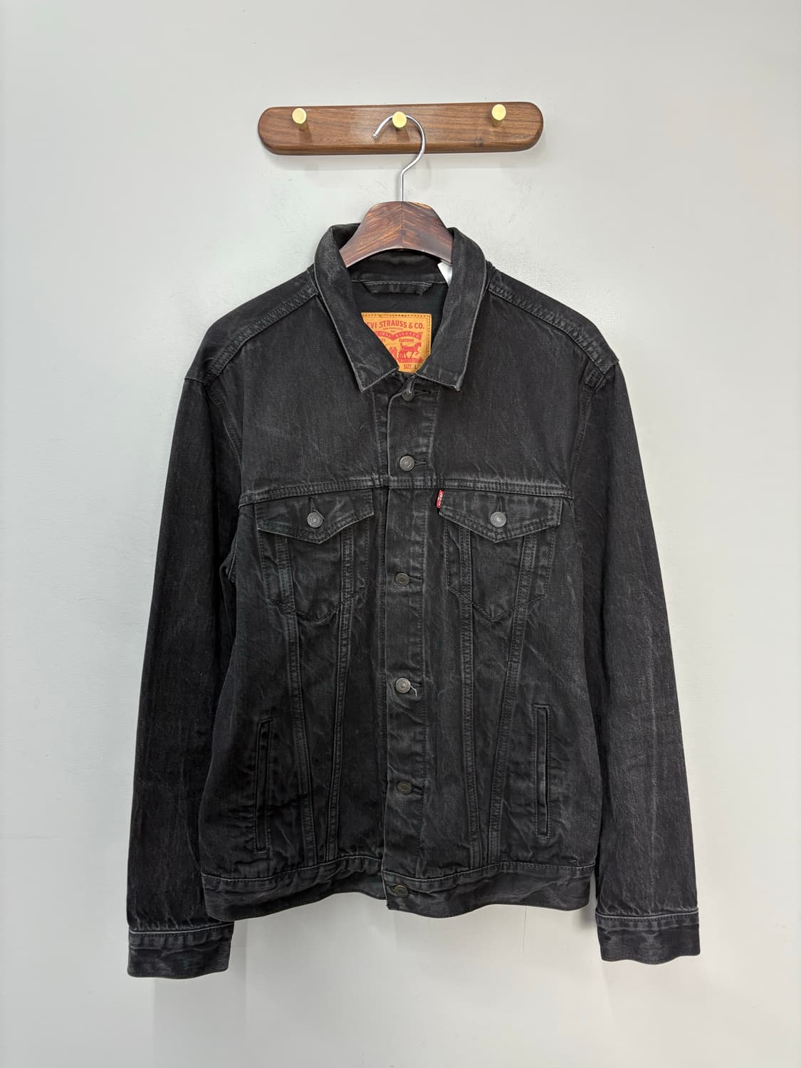 리바이스 블랙데님 트러커 자켓 A3188 상품이미지2