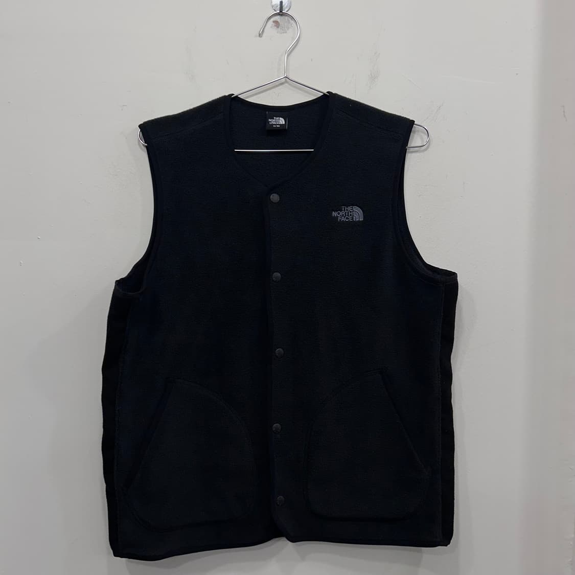 노스페이스 자수로고 스냅버튼 플리스 베스트 상품이미지2