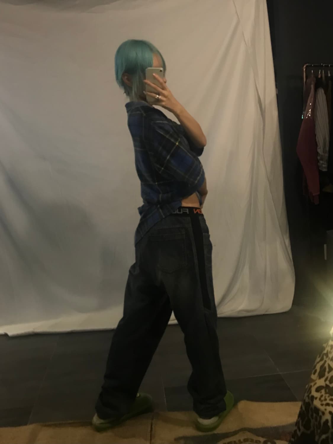 Polo Ralph Lauren blue Check Shirt 상품이미지3