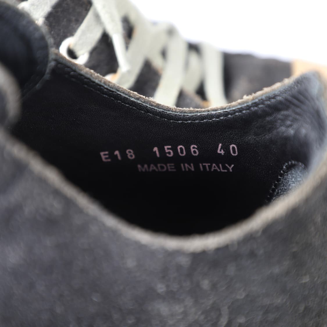 40 / Rick Owens 릭오웬스 빈티지 컨버스 라몬즈 로우 상품이미지7