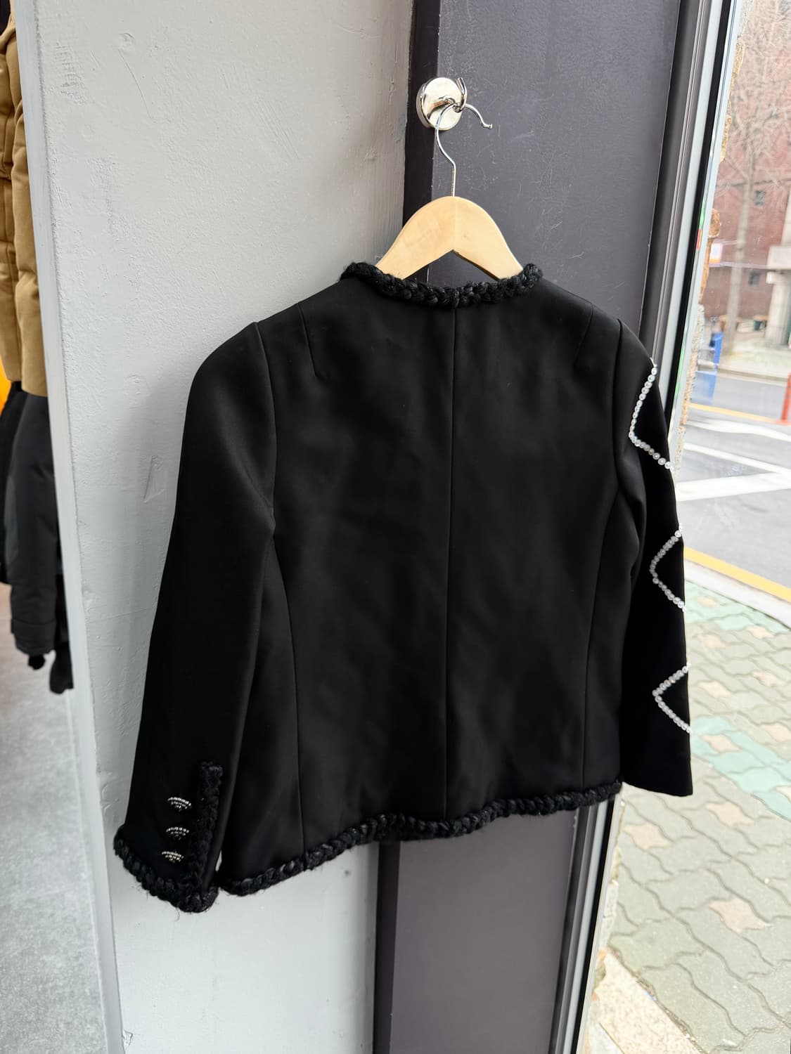 38/ 루이비통 유니폼라인 트위트 비즈 자켓 상품이미지6