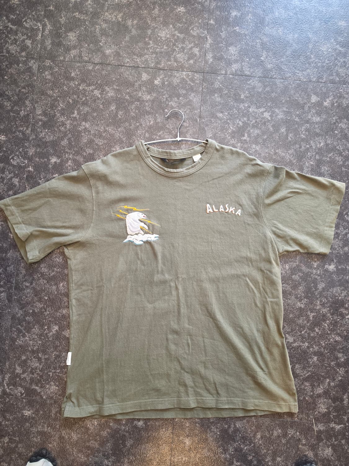 #유니폼 브릿지 카키(올리브) 반팔티 -XL 상품이미지1