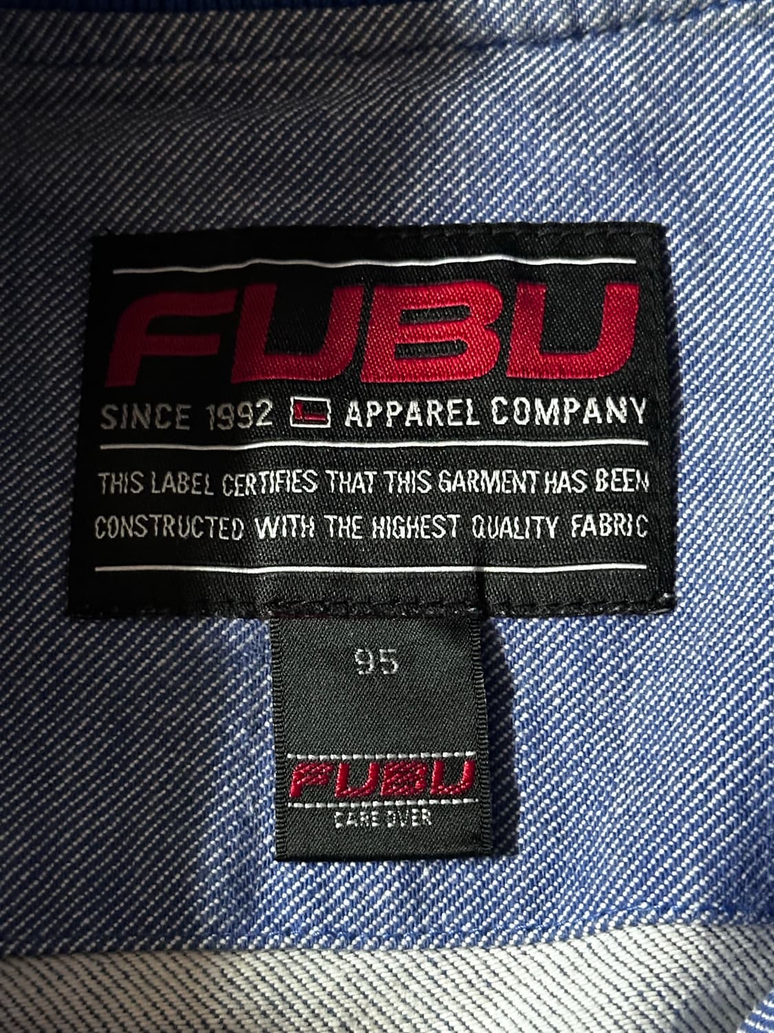 FUBU 후부 05 League 데님 바시티 자켓  상품이미지5