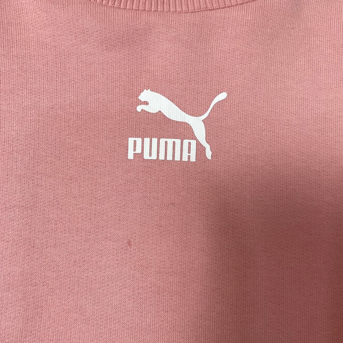 푸마 인디핑크 로고프린팅 맨투맨 M 상품이미지6