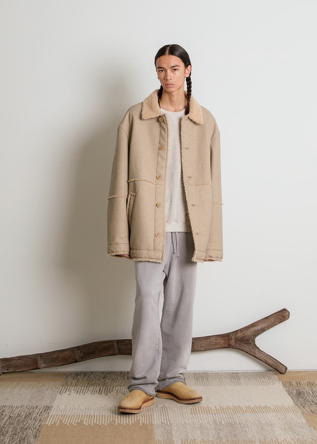 8DIVISION, 25FW 카 코트 네추럴 M 상품이미지1