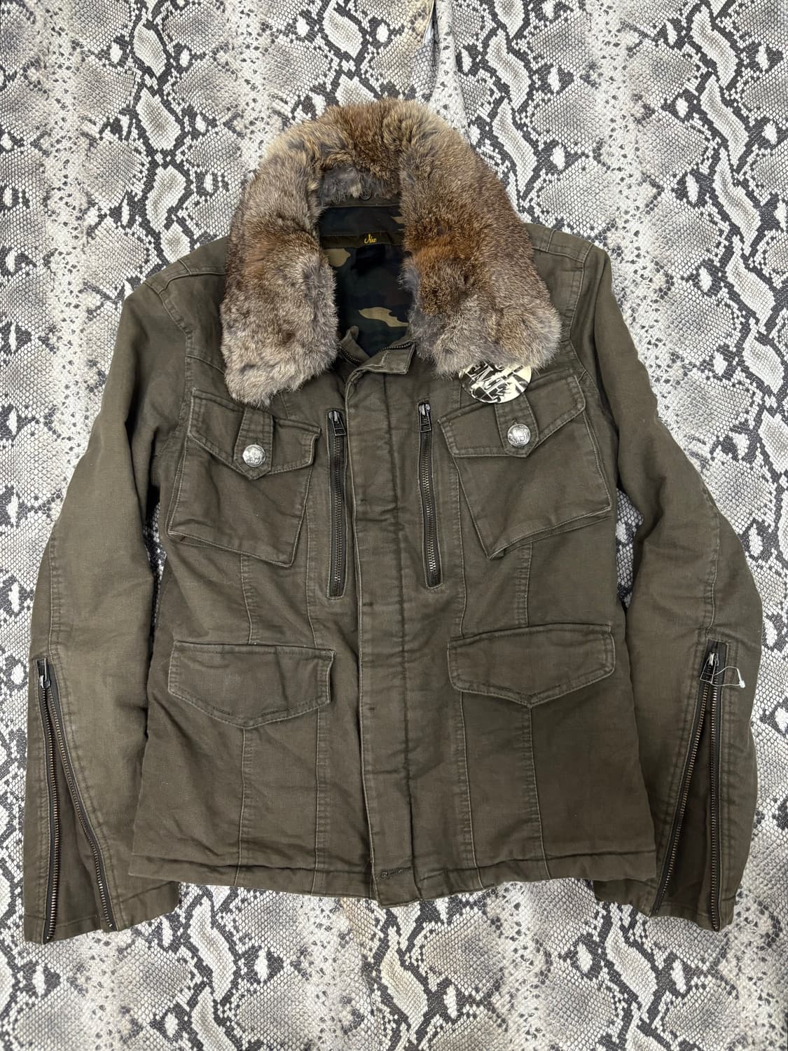 Fur Trimming 00’s Design 2-way Jacket 상품이미지6