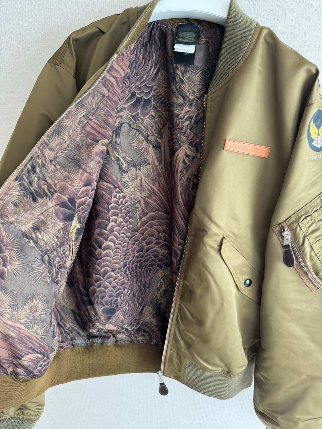 XL RRL 리버시블 플라이트 ma-1 자켓 상품이미지8