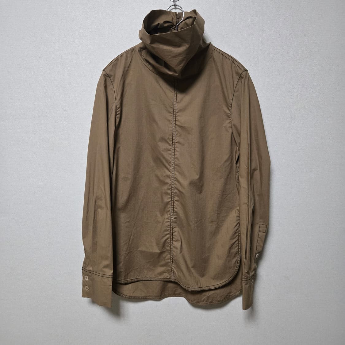 마르니 하이넥 코튼 블라우스 / 여성 블라우스 / 여자 블라우스 상품이미지1