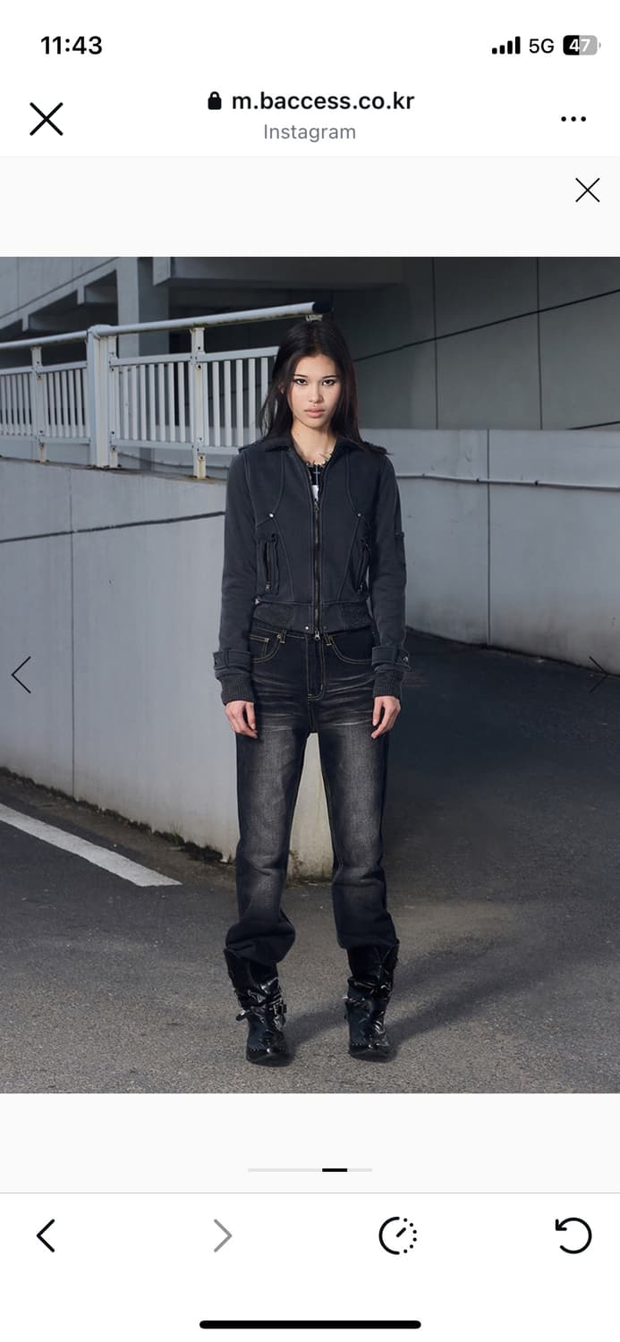 Lightinus 슬림핏 집업 M 상품이미지2