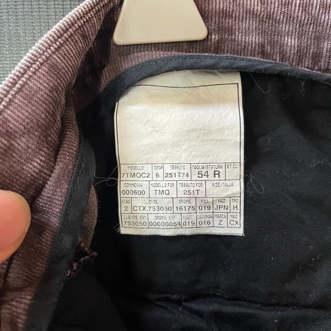 에르메네질도 제냐 코듀로이 슬랙스 상품이미지7