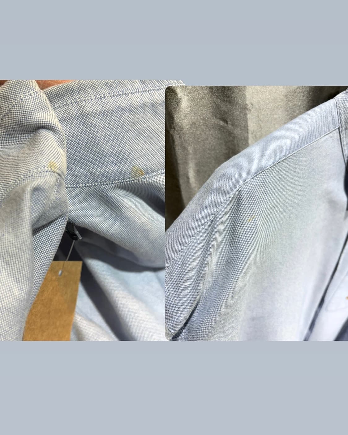 XL 폴로랄프로렌 BLAIRE 원포켓 스카이블루 코튼 셔츠 상품이미지8