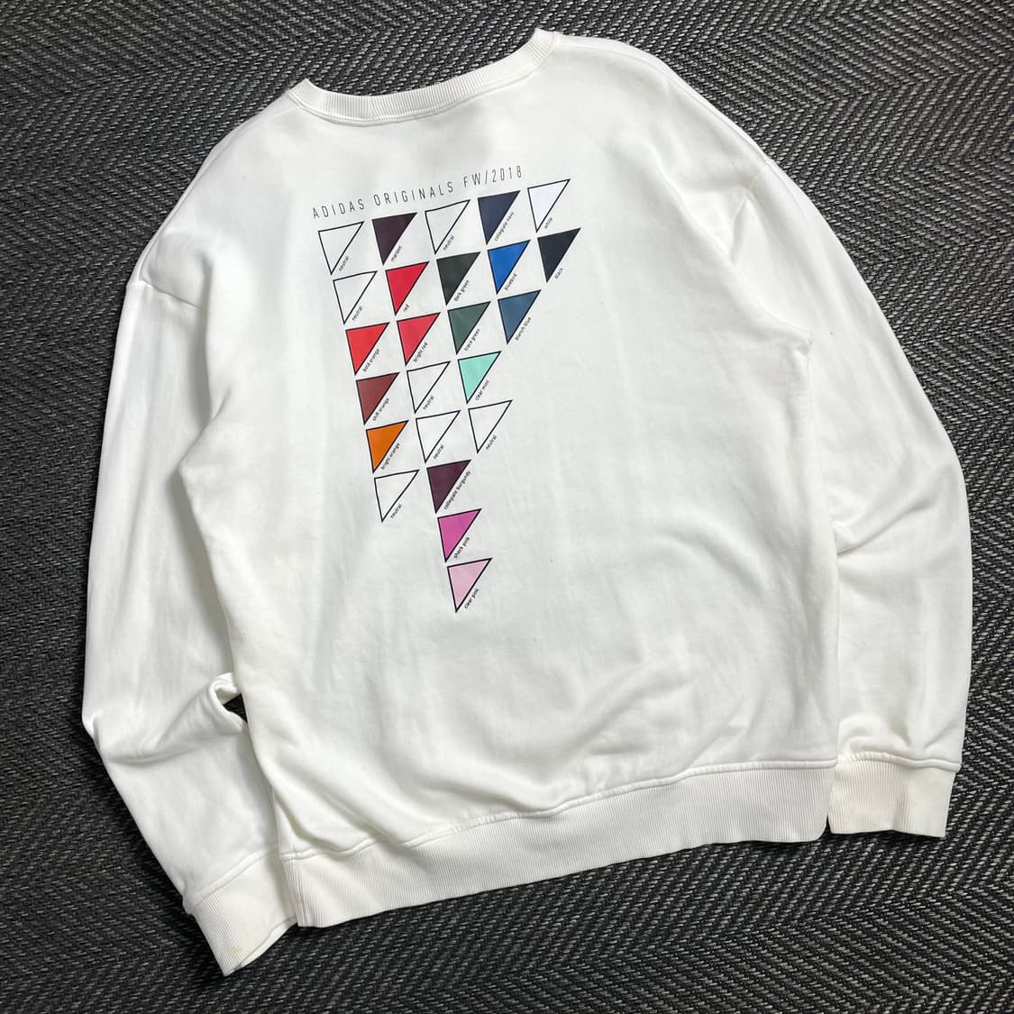 아디다스 오리지널 fw2018 파이어버드 맨투맨 화이트 y 4741 상품이미지1