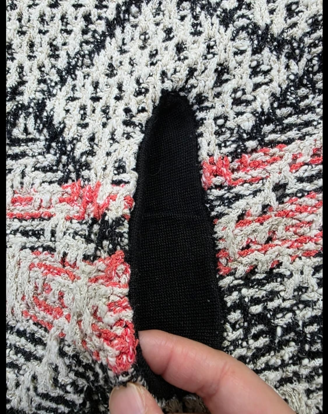 한섬 마쥬 패턴 가디건 ~55반 상품이미지7