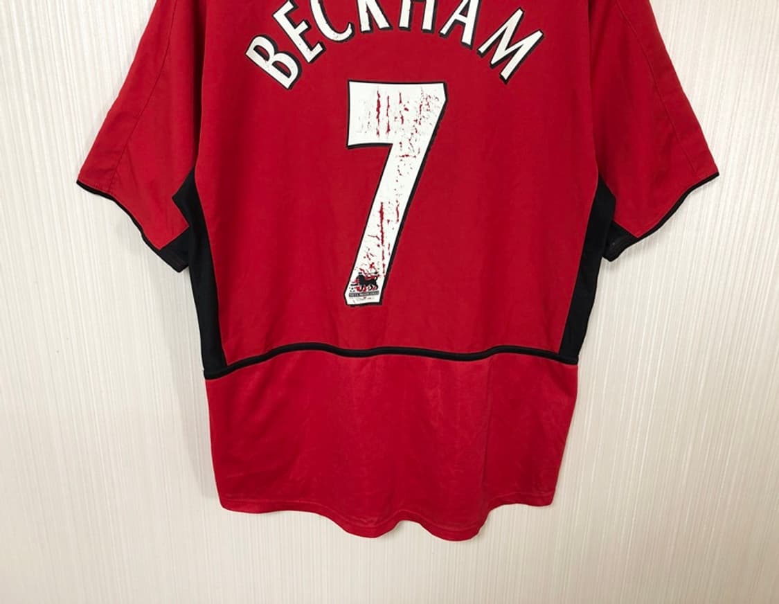 나이키 02-04 맨체스터유나이티드 맨유 홈유니폼 M(해외) #7 베컴 상품이미지9