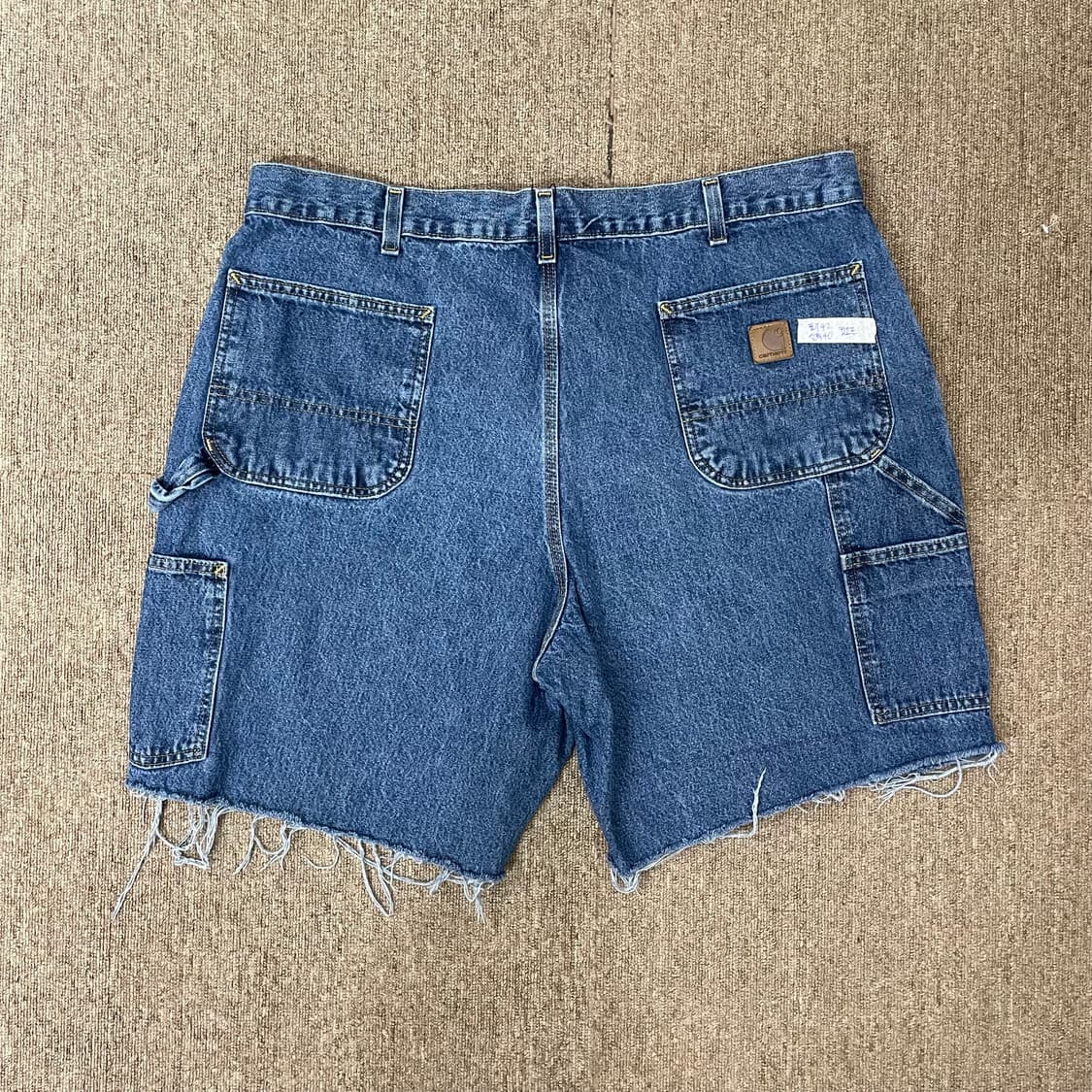 (42) Carhartt 칼하트 컷오프 데님 반바지  상품이미지4