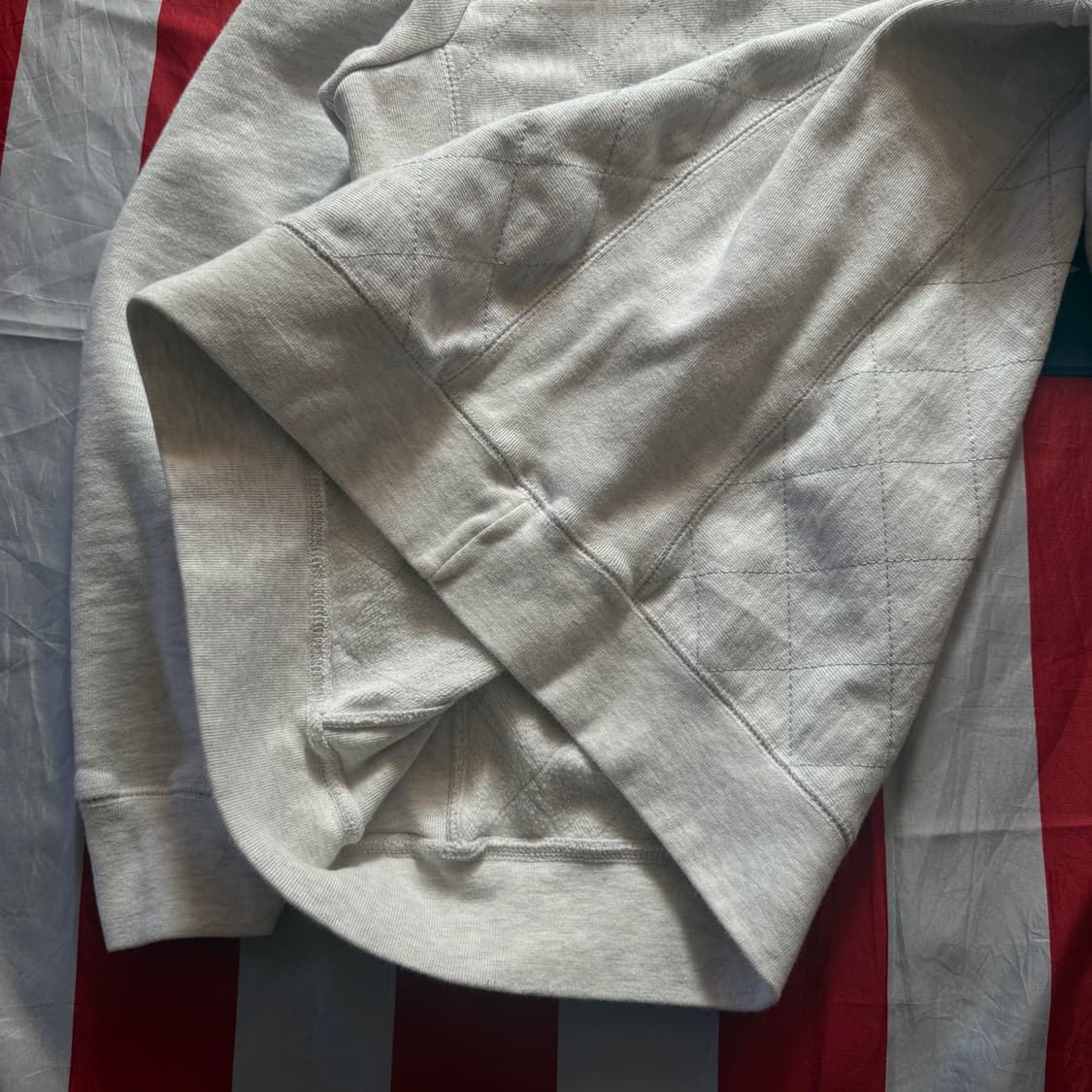 [S] 챔피온 리버스위브 뉴욕 호프스트라 유니버시티 반집업 맨투맨 상품이미지6