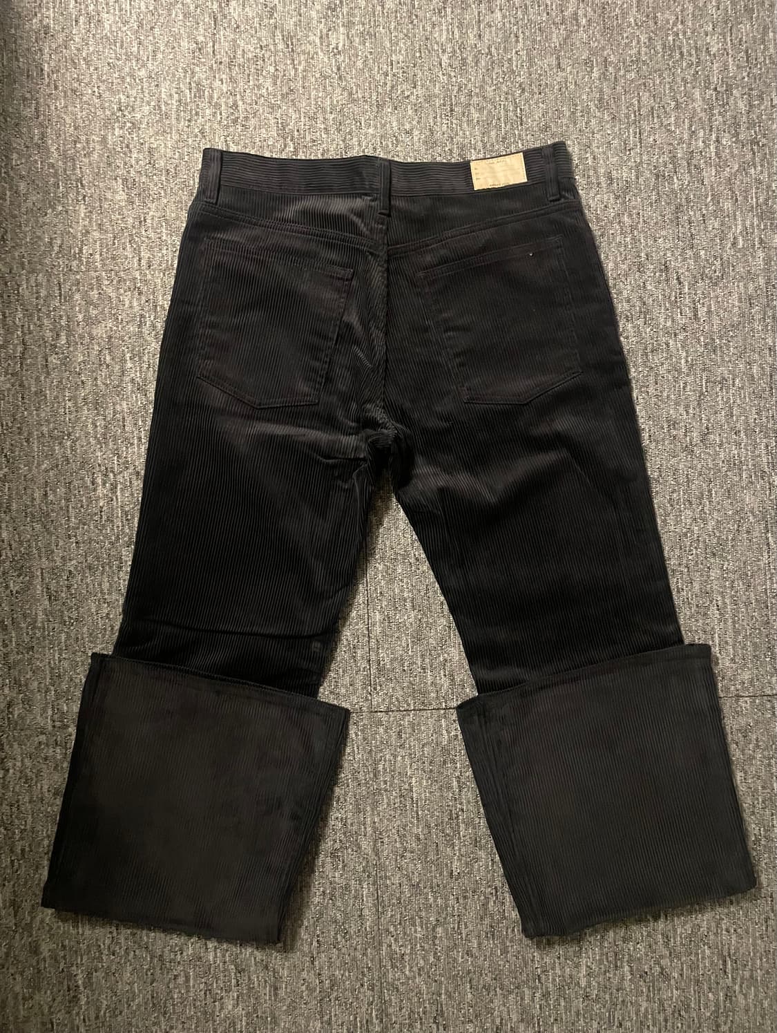 캐피탈 8W 코듀로이 플레어 팬츠 블랙 [34] 상품이미지3