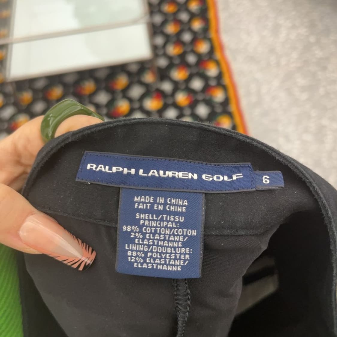 폴로 랄프로렌 골프 빈티지 캐주얼 미니스커트 6 C08268 상품이미지5