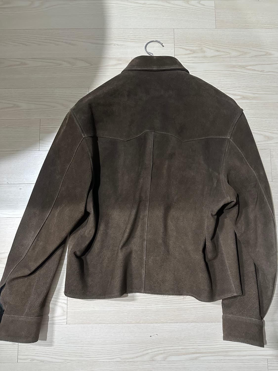 토니웩 크롭 스웨이드 자켓L (셔켓) 상품이미지3