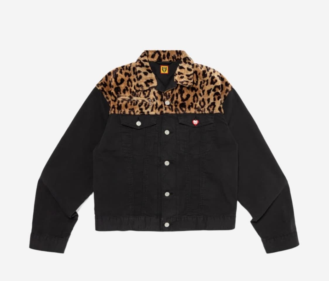 XL 휴먼메이드 레오파드 데님 자켓 상품이미지5