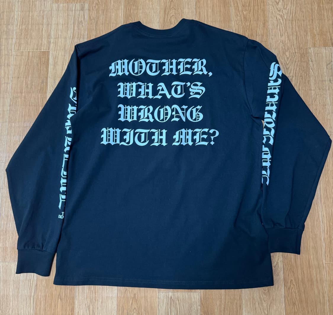 슈프림 더 엑소시스트 마더 롱슬리브 티셔츠 블랙 - 25FW 상품이미지2