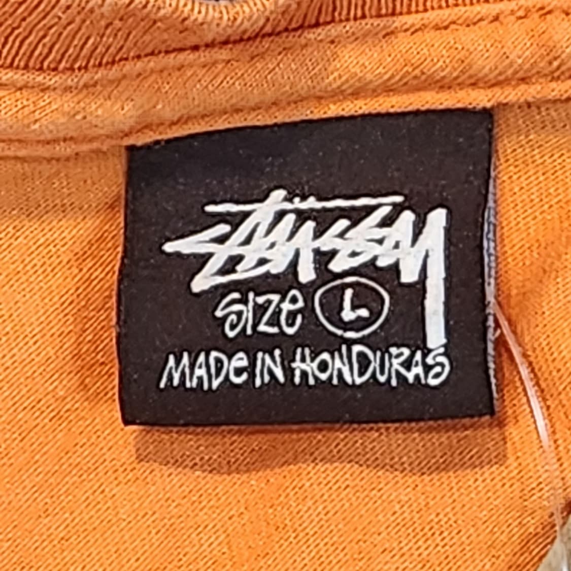 스투시 8볼 반팔티 오렌지 (L) 상품이미지3