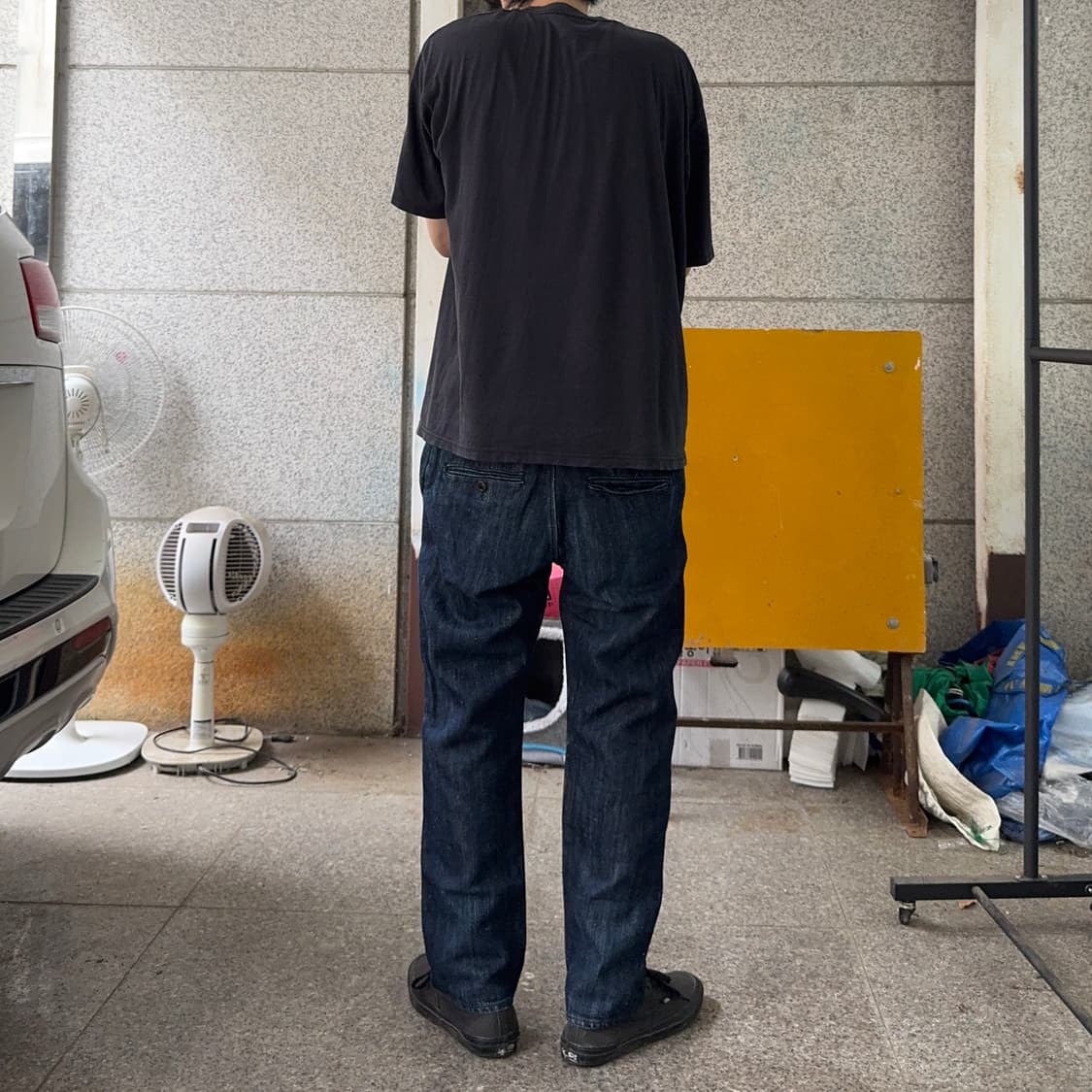 컨팩트 네스트 로브 JPN 헴프 원단 데님 팬츠 상품이미지1