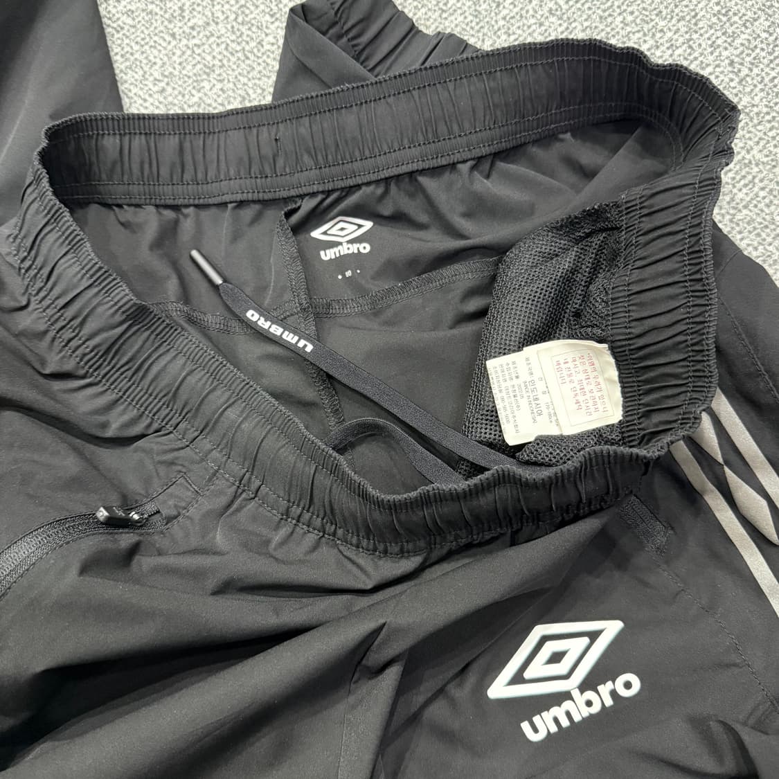 L 80 엄브로 UMBRO 리플렉티브 우븐 트레이닝 조거 팬츠 바지 상품이미지5
