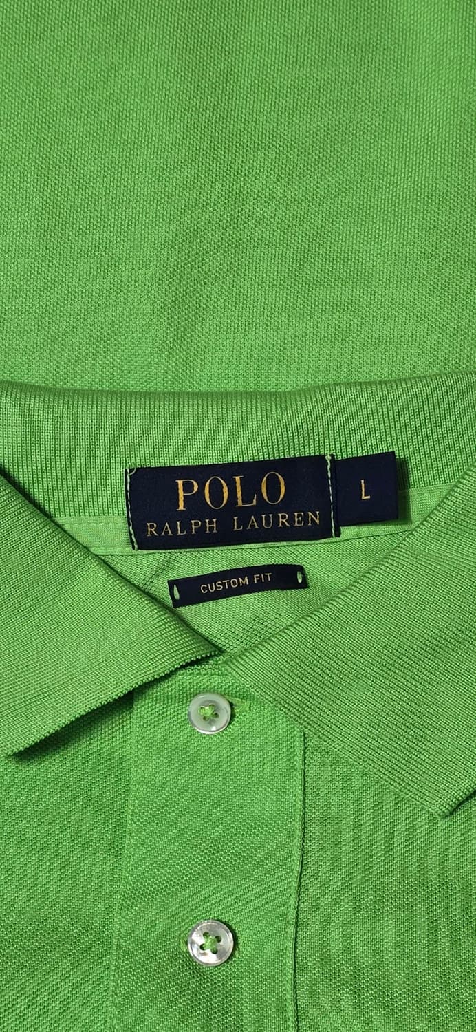 폴로 랄프로렌 남성 카라티 L 라임색 미사용 상품이미지3