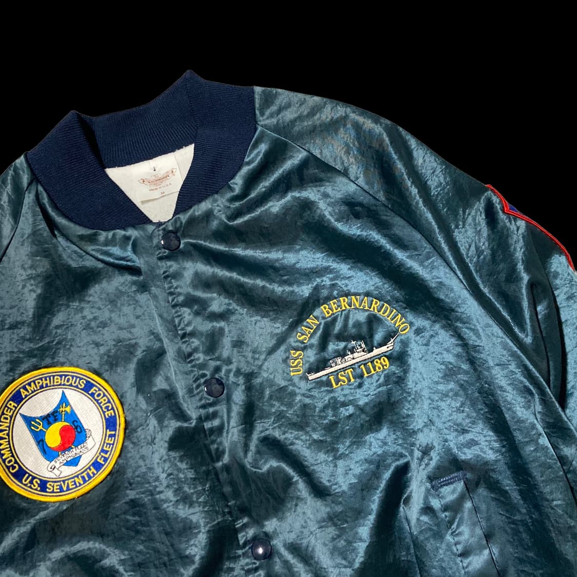 Made in USA 해군 MA-1 자켓 상품이미지4