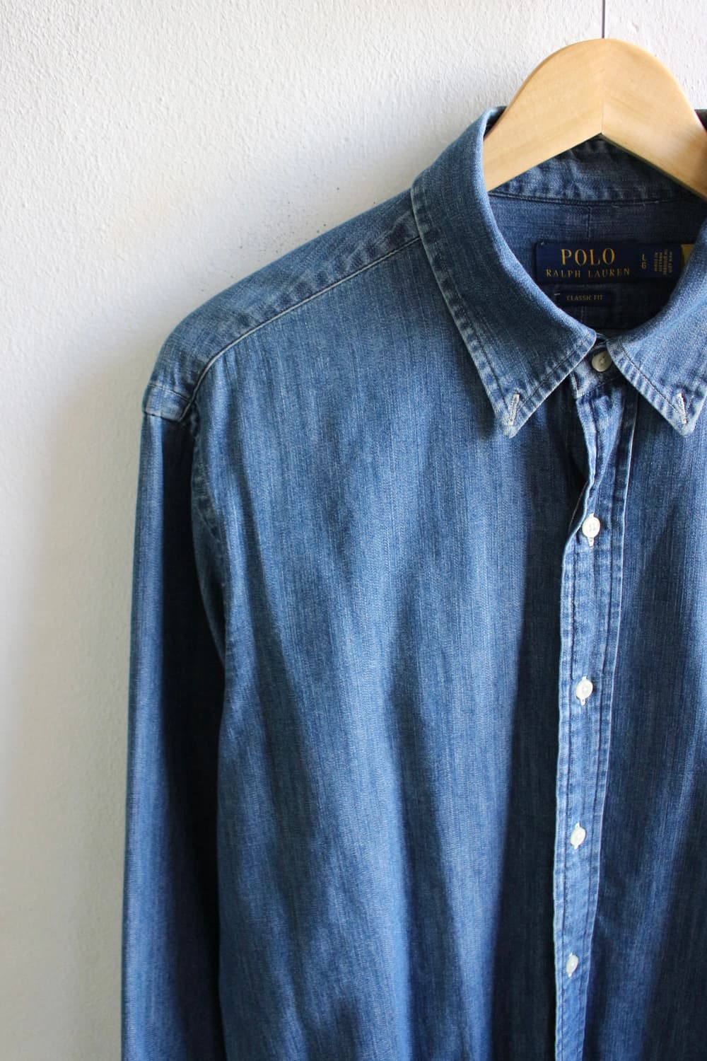폴로 데님 셔츠 상품이미지5