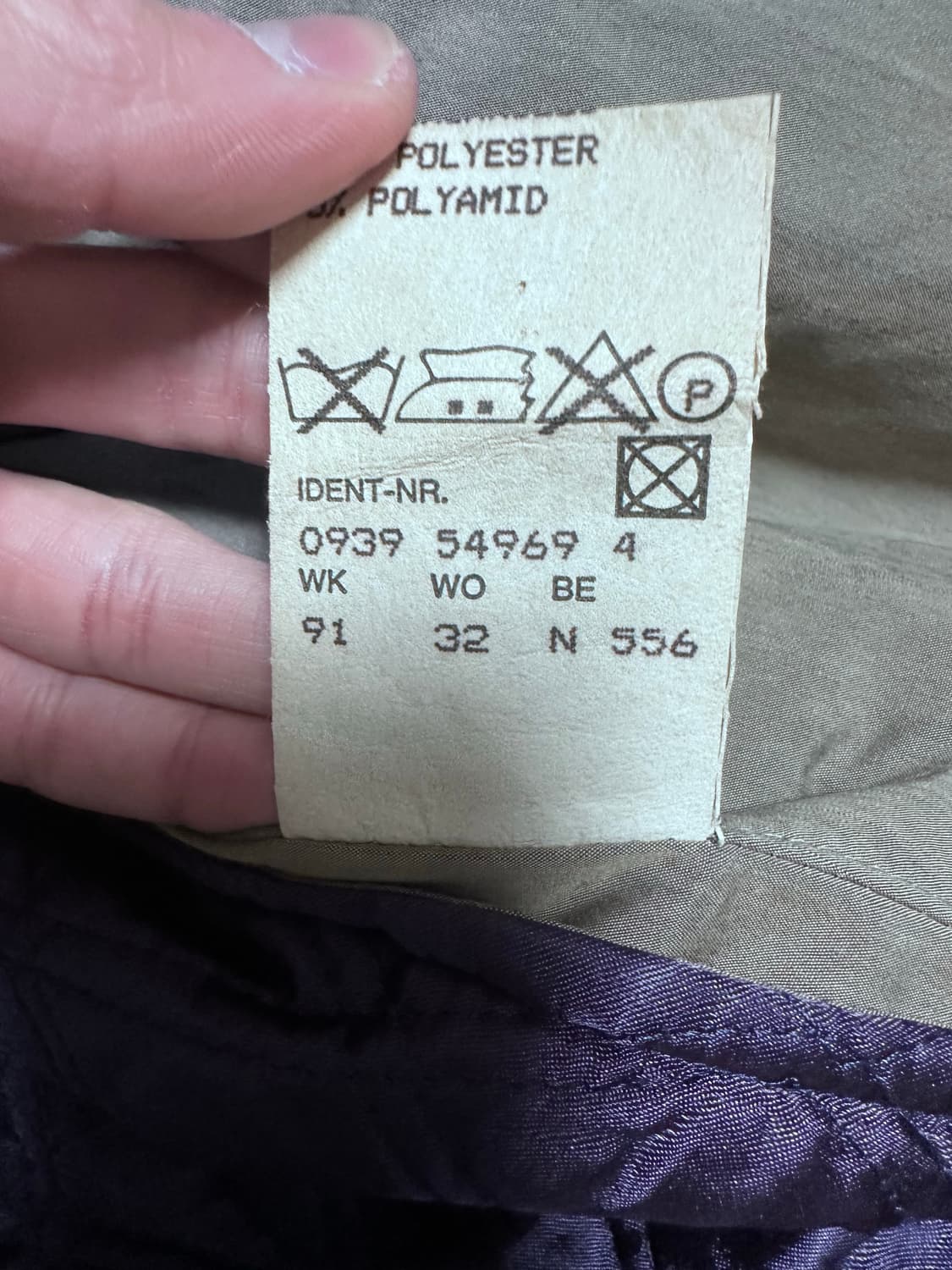 휴고보스 화이트탭 리얼 빈티지 트렌치 코트 상품이미지4