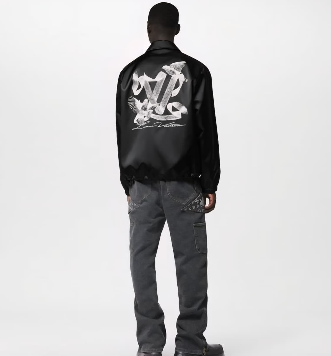 루이비통 버질아블로 버드 프린팅 코치 자켓 상품이미지2