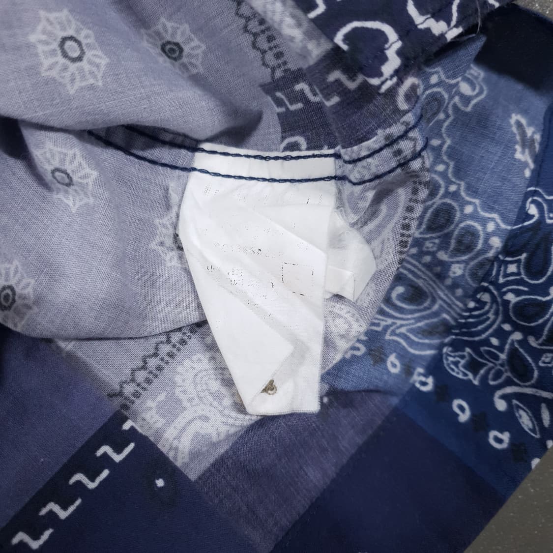 XL) 빈폴 신형 21ss 페이즐리 올오버 패턴 반다나 반팔 셔츠 남방 상품이미지7