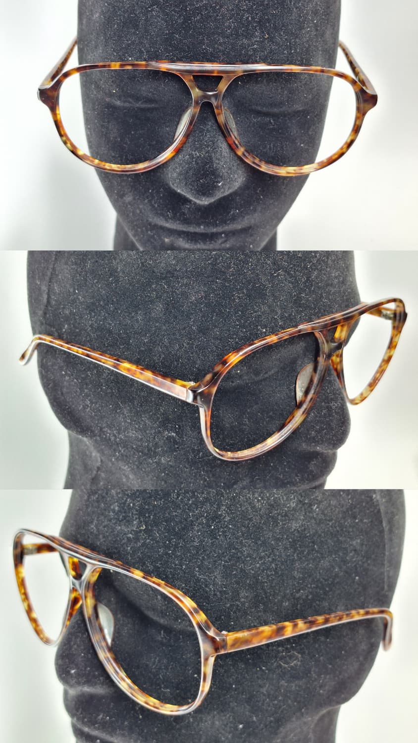 80s 일본 빈티지 NIKORI SL 투브릿지 슬림 뿔테 안경테 61mm 상품이미지5