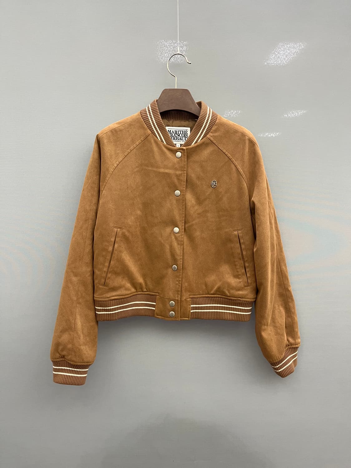 마리떼 프랑소와 저버 23FW 울 블렌드 바시티 재킷 공용 상품이미지1