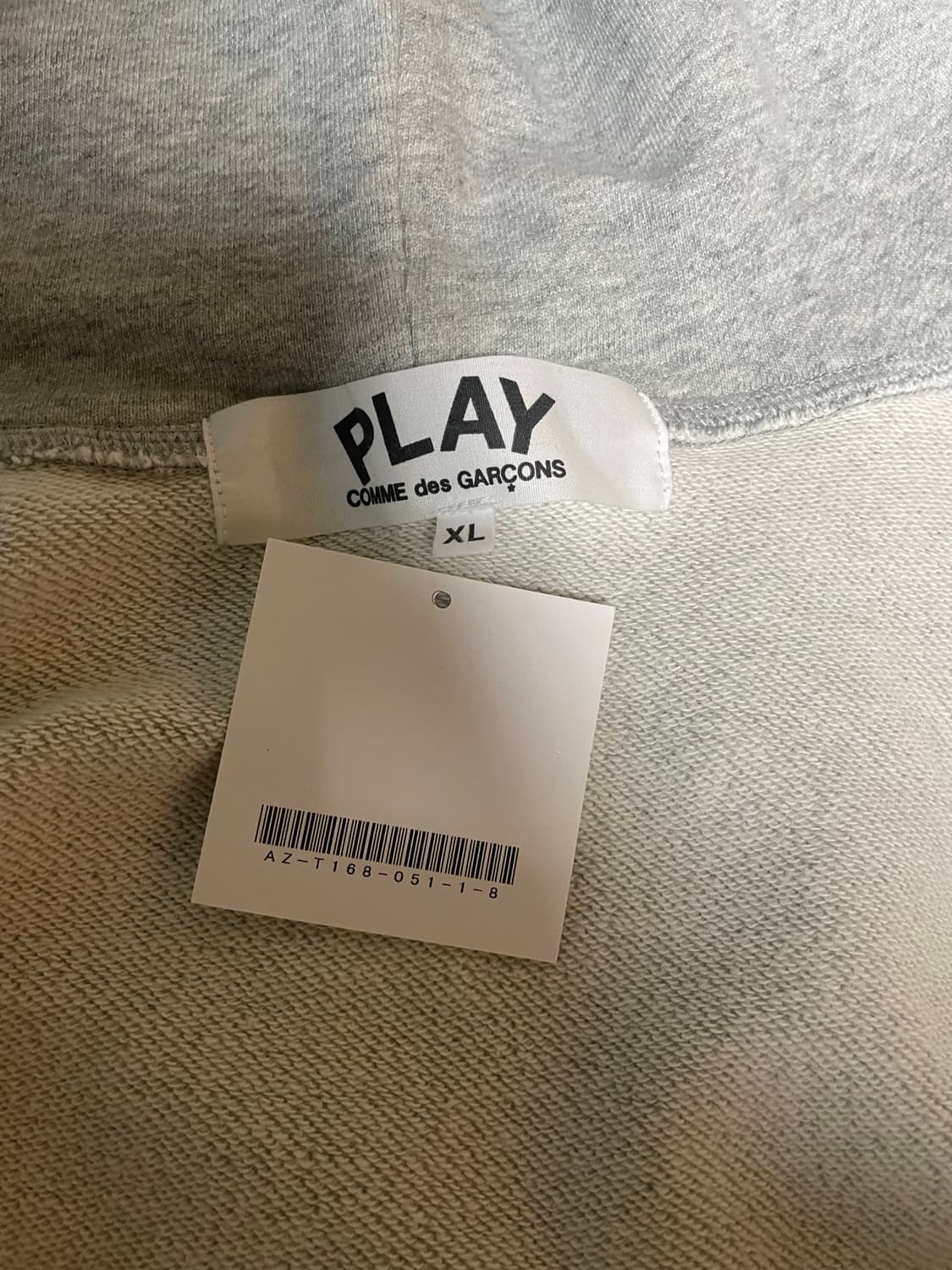 꼼데가르송 후드집업 상품이미지3