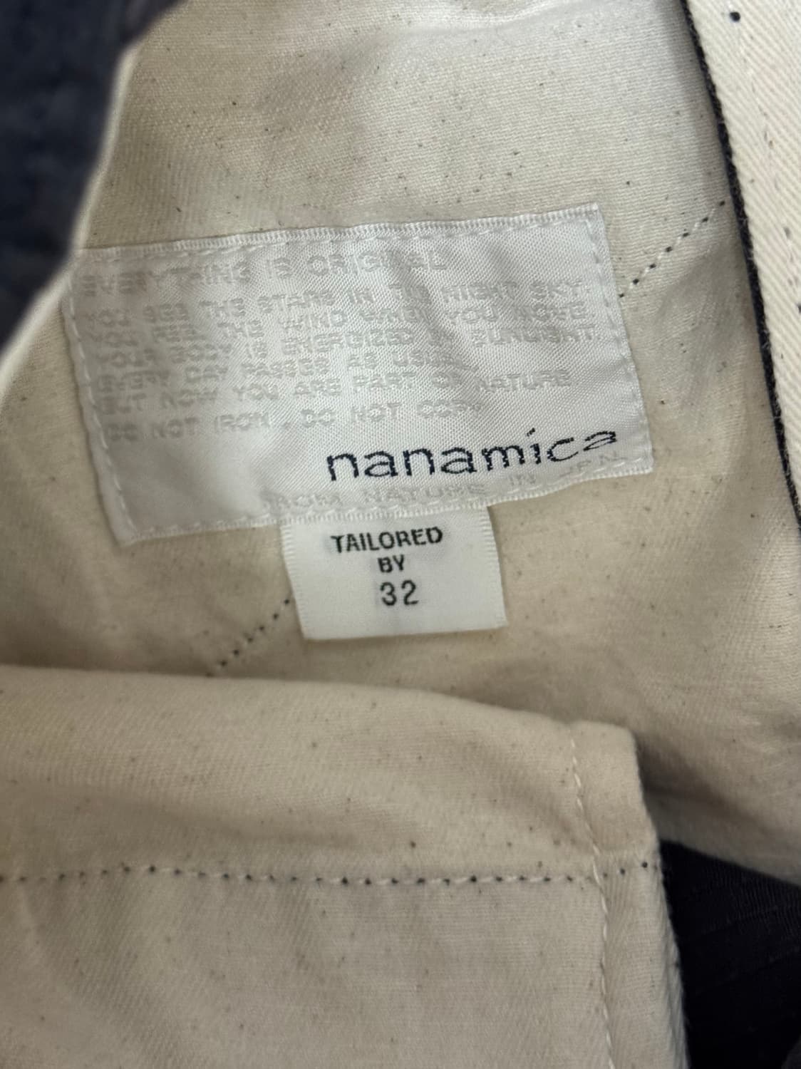 [32] 나나미카 카고팬츠 네이비 상품이미지4