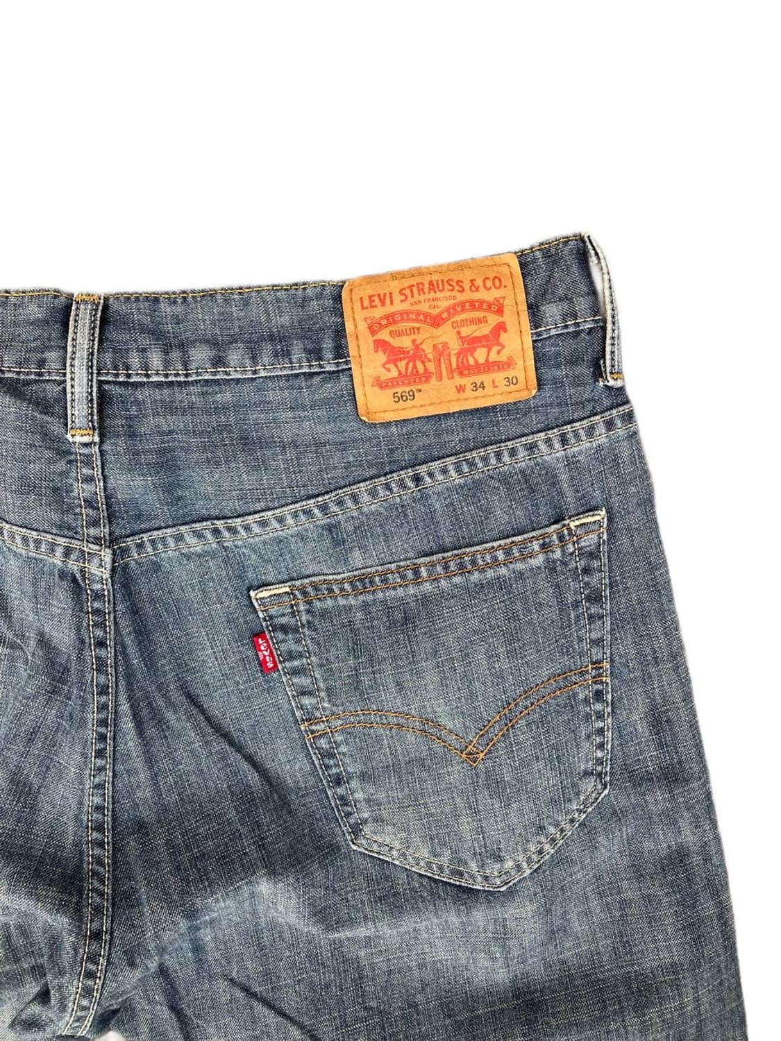 Levis 569 indigo jeans (34-35) a10 상품이미지4