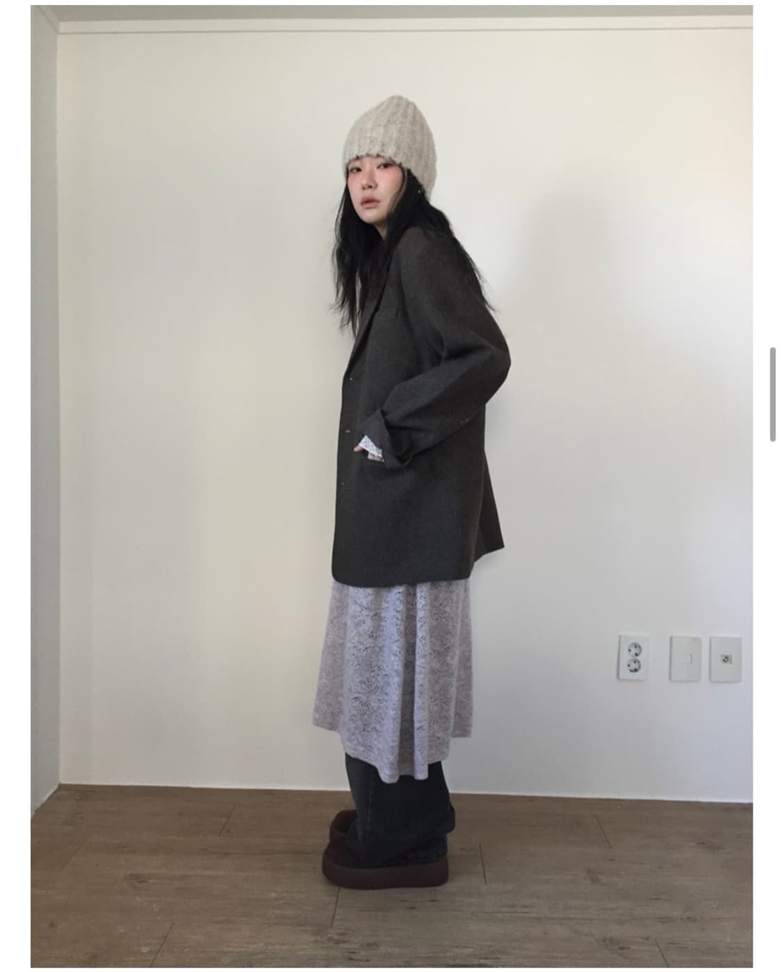 셰퍼드 체크 블레이저 상품이미지3