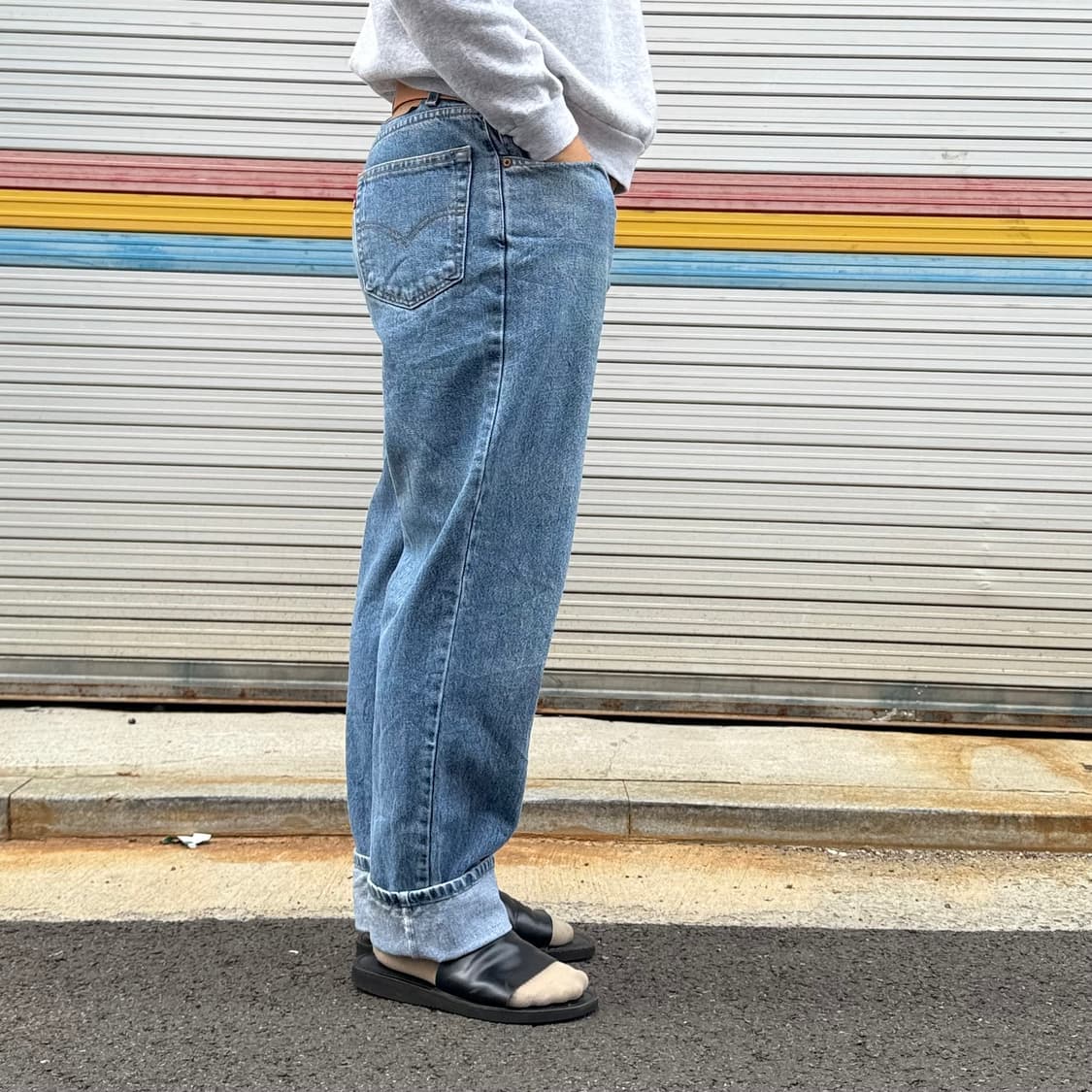 90‘s 리바이스 550 데님 팬츠 36 상품이미지8