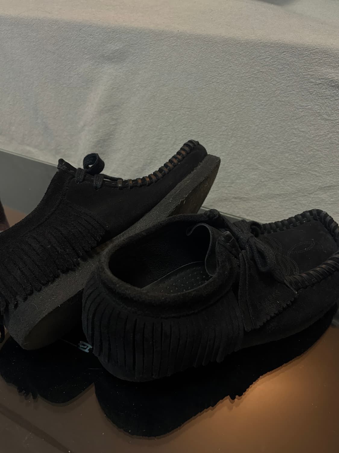 클락스 팜엔젤스 스웨이드 왈라비 블랙 UK6.5 / 255 상품이미지2