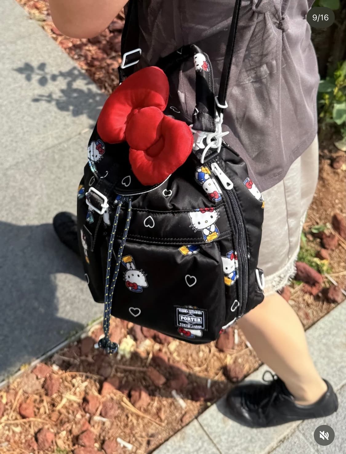 요시다 포터 x 키티 럭색 상품이미지2