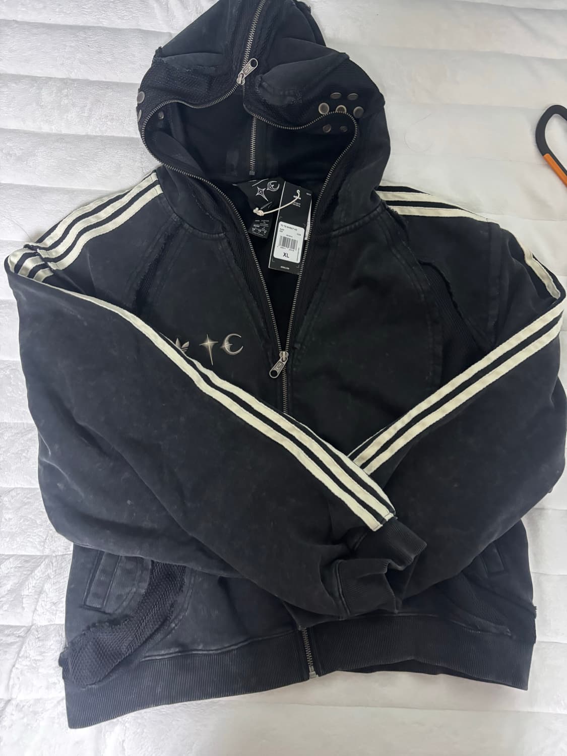 아디다스 떠그클럽 후드집업 xl 상품이미지1