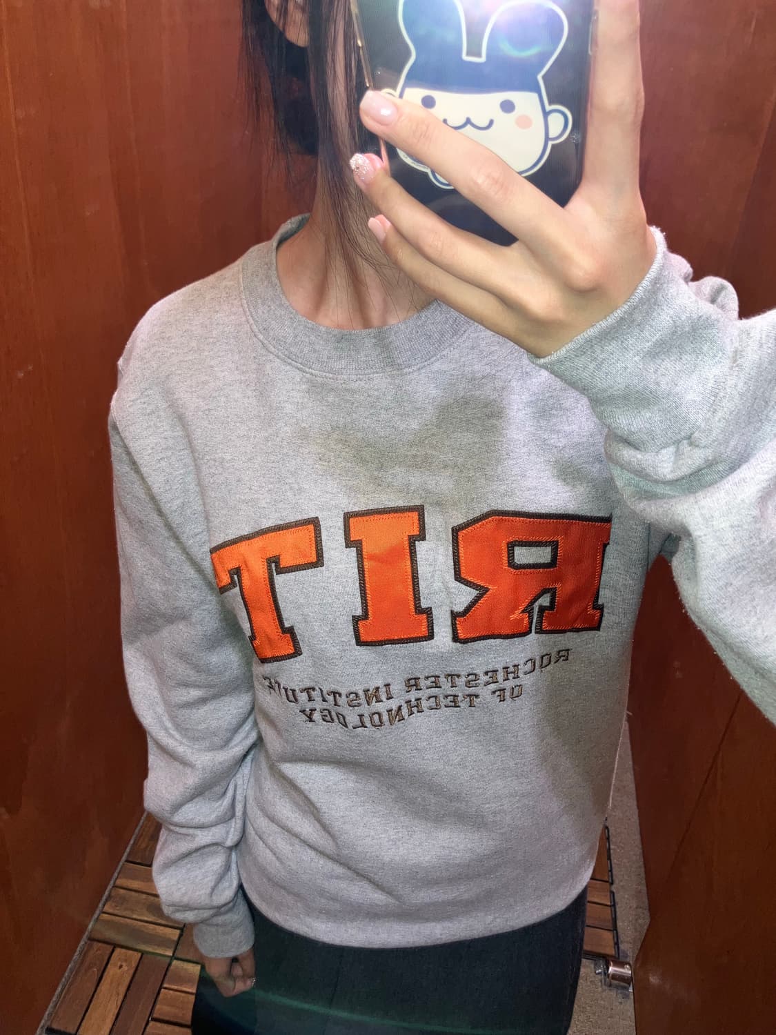 (XS) Champion 챔피온 유니버시티 자수 스웻셔츠 맨투맨 상품이미지3