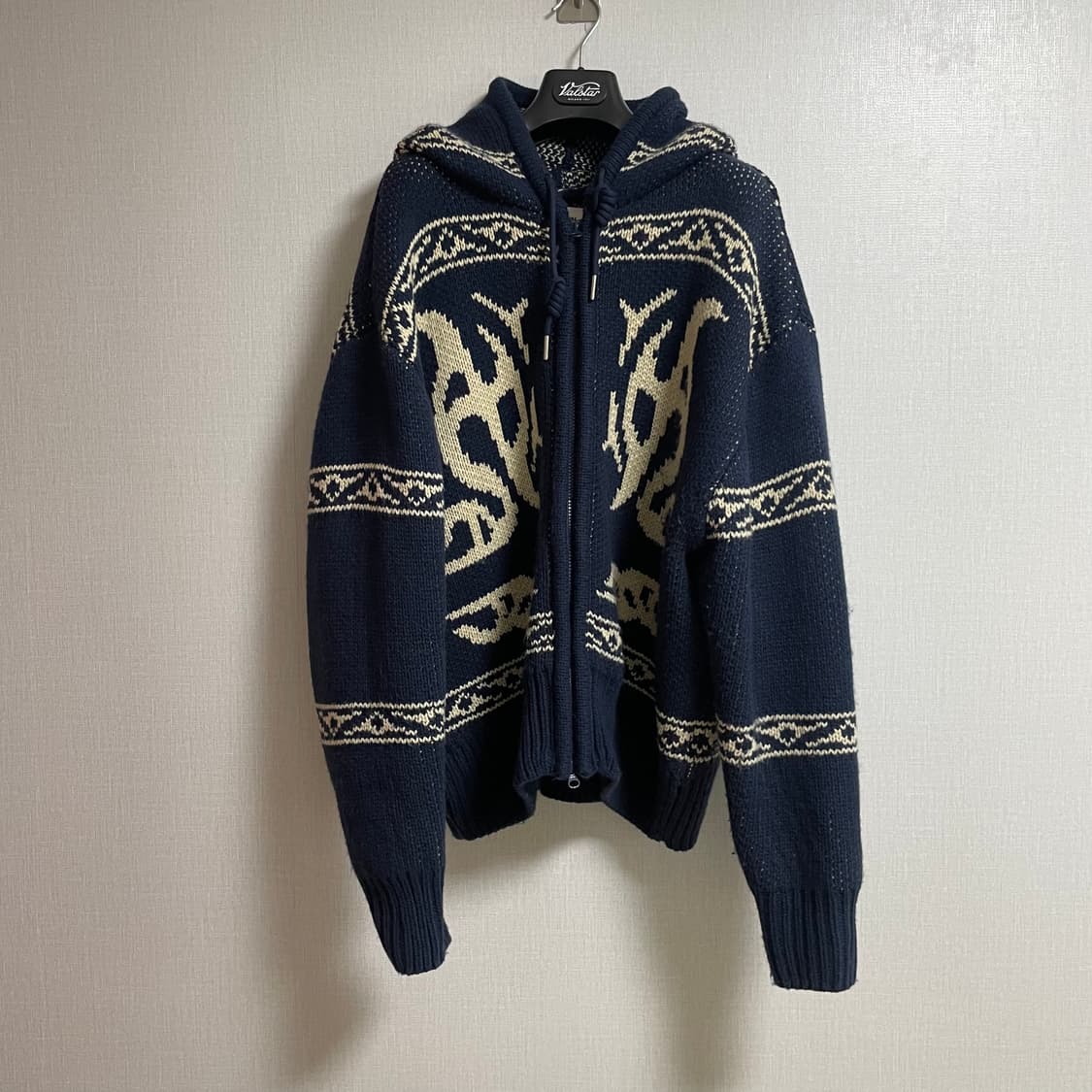 [L]노매뉴얼 코위찬 니트 집업 상품이미지1