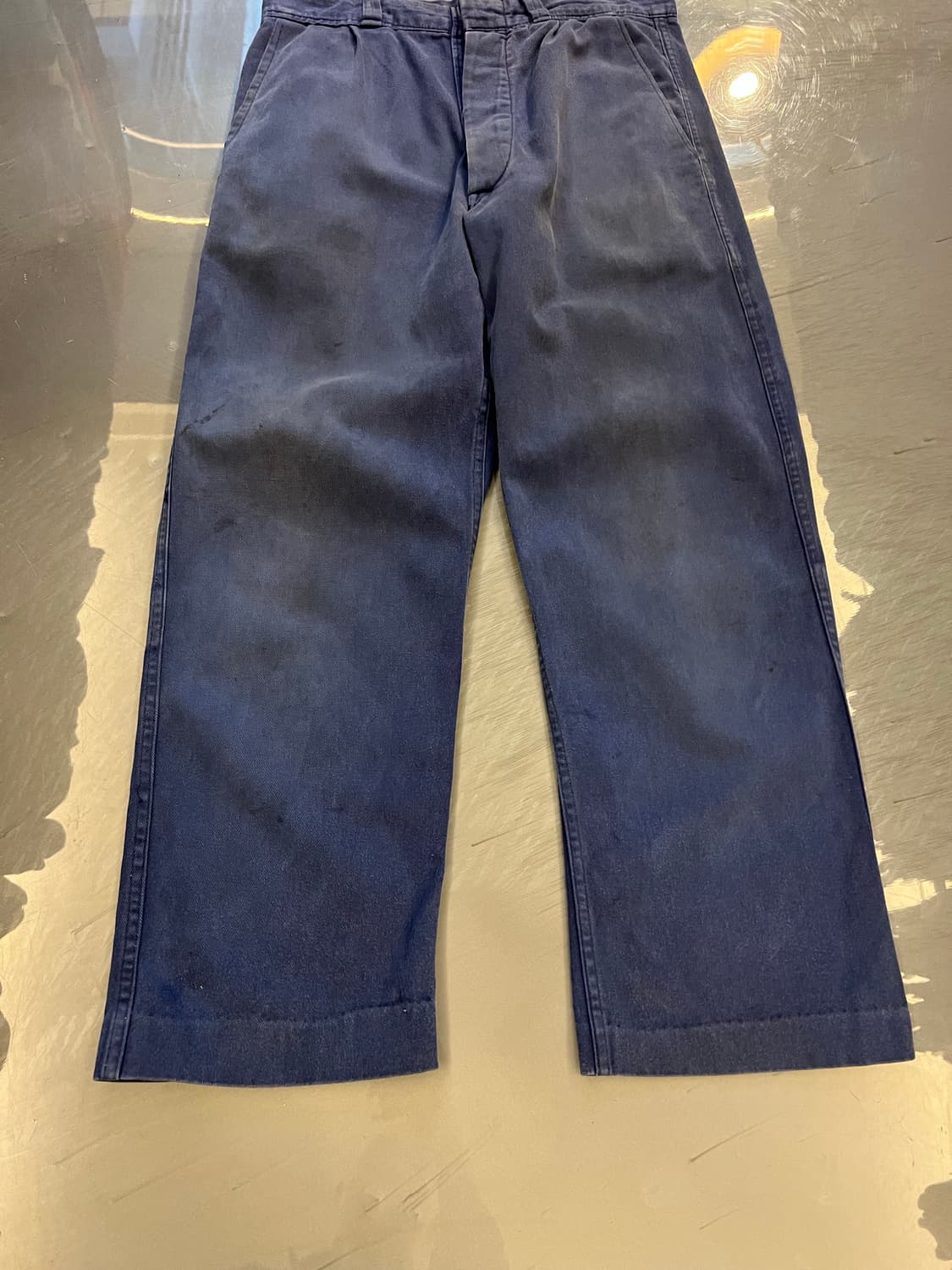 OLD VINTAGE HARD FADED FRENCH 프렌치워크팬츠 상품이미지4