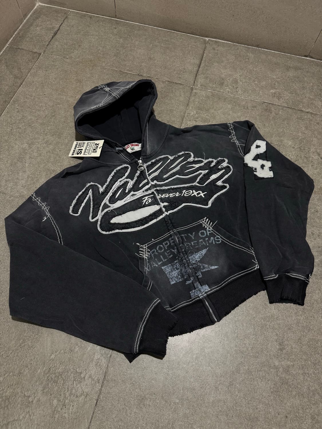 Vale forever RELIGION 후드집업 블랙 상품이미지1