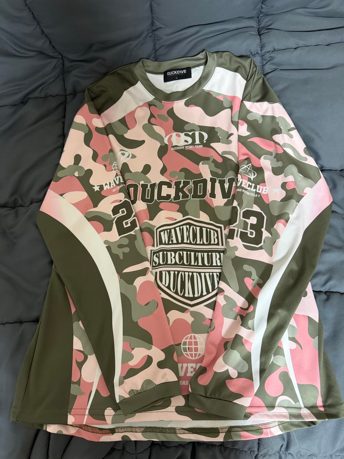 카모 메쉬 롱슬리브 상품이미지1